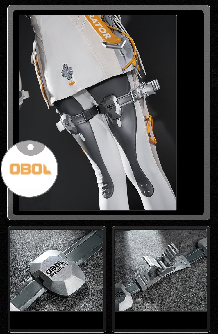 Monenjoy ゼンゼロ　シード　コスチューム　イベント　エージェント 　裾反射光機能　3d樹脂製　軽量化　ゼンゼロ／ZZZ　イベン　ハロウィン