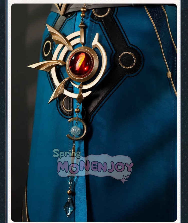 Monenjoy 崩壊スターレイル アナイクス 神悟の樹庭　コスプレ衣装　 豪華3ｄ樹脂アクセサリー　 Anaxa HonkaiStar Rail GS1425 - Monenjoy