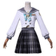 Monenjoy Houkai Star Rail Hotaru JK Clothes Embroidered Logo Sailor Uniform Summer Spring Gift Star Rail Costume Cosplay Costume