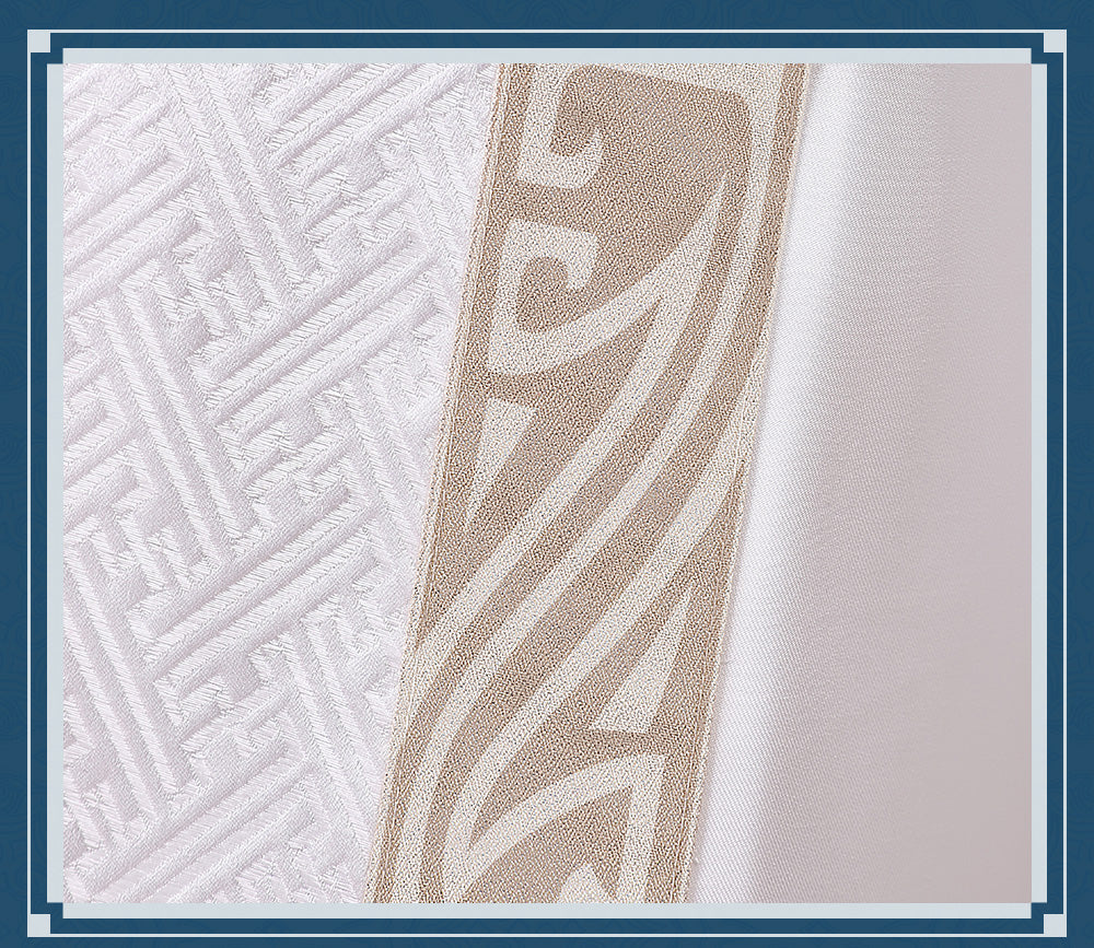 Monenjoy 崩壊スターレイル　衣装 景元　スタレ　けいげん 舞台服　刺繍生地　花紋生地　コスチューム　変装　イベント　仮装　花火大会　学園祭　COS　イベント祈願「残火変相」 - Monenjoy