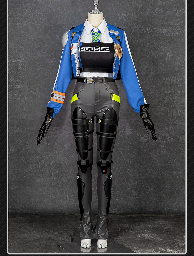 「限定在庫・完売終了」Monenjoy　ゼンレスゾーンゼロ 朱鳶 コスプレ衣装　班長 Zhu Yuan 特務捜査班　コスチューム　イベント　仮装