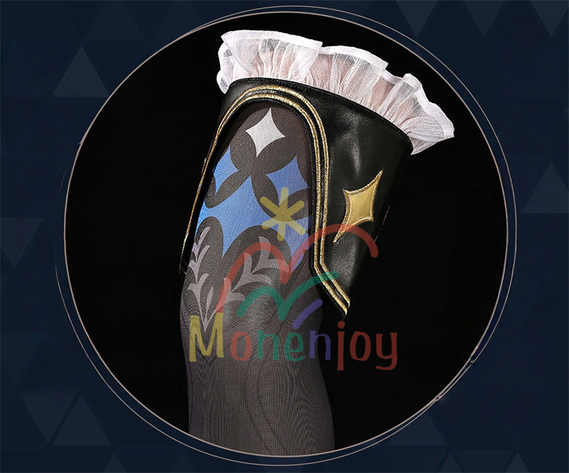 Monenjoy　崩壊スターレイル　ケリュドラ　コスプレ衣装　王冠＋翼付　イベント　ドレス　Cerydra　オクヘイマ　おもちゃ　