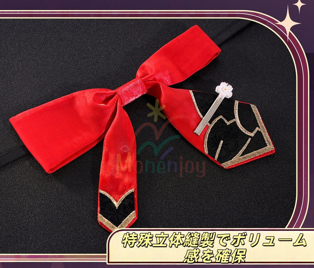 Monenjoy　崩壊スターレイル　緋英　コスプレ衣装　ひえい　コスチューム　金属製パーツ＋シューズカバー付　アッハ  星神のゲーム イベント　二相楽園 Ver.4 高再現コスチューム　仮装 Monenjoy