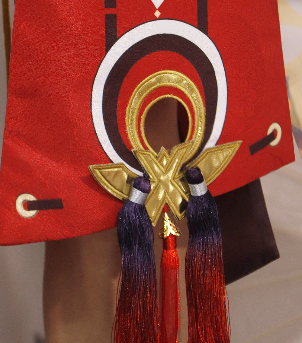 Monenjoy 原神 八重神子　コスプレ衣装　やえみこ　和服　イベント　仮装　舞台服　仮装　ハロウィン　学園祭 - Monenjoy