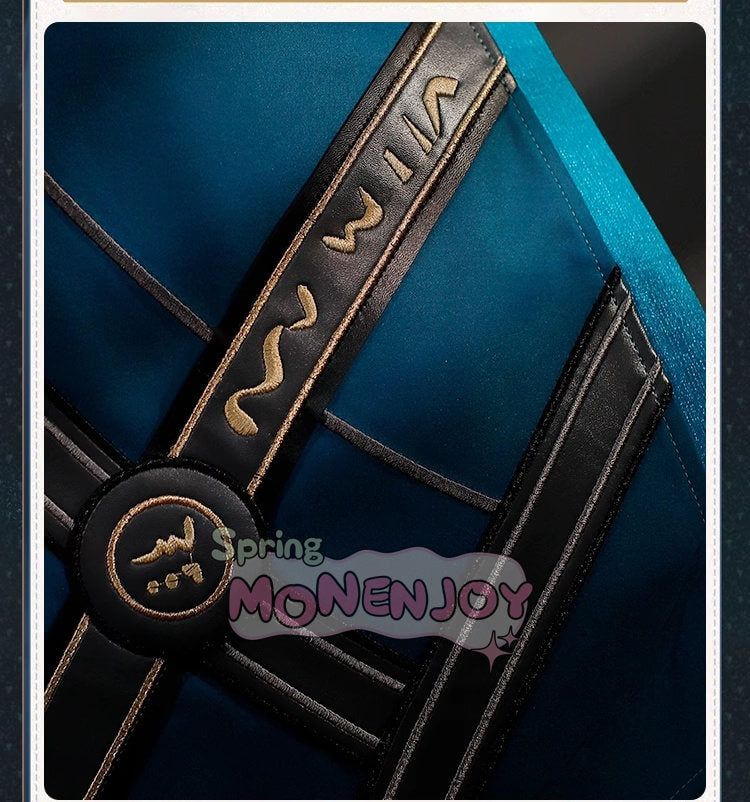 Monenjoy 崩壊スターレイル アナイクス 神悟の樹庭　コスプレ衣装　 豪華3ｄ樹脂アクセサリー　 Anaxa HonkaiStar Rail GS1425 - Monenjoy