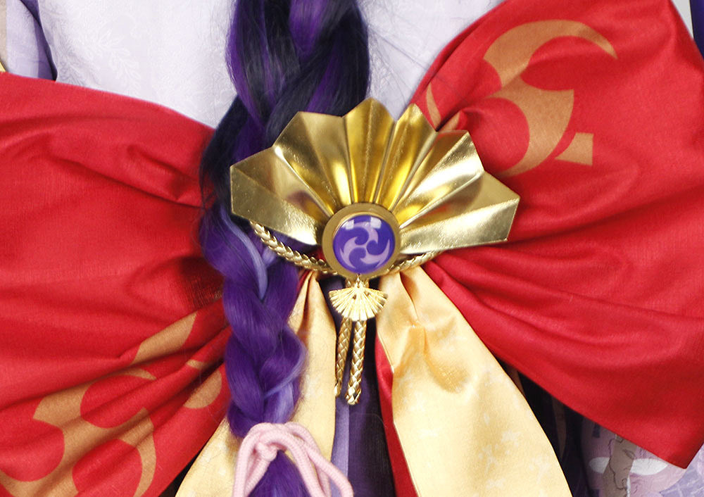 Monenjoy 原神 雷電将軍　コスプレ衣装　変装　仮装　イベント　cosplay　学園祭　ハロウィン - Monenjoy