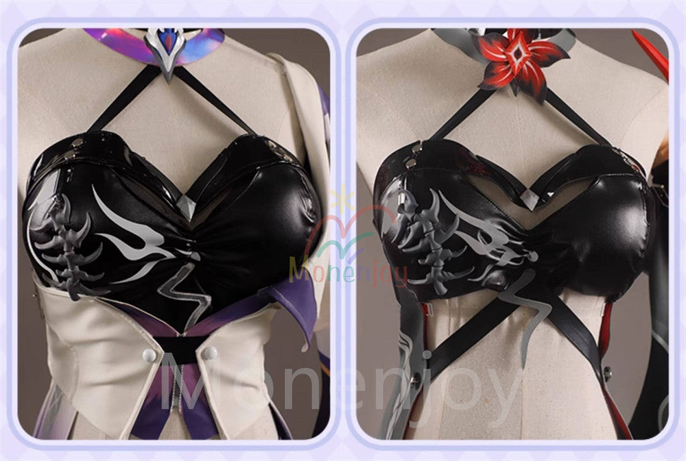 Monenjoy　崩壊スターレイル　集真赤　黄泉　コスプレ衣装　  巡海レンジャー　Acheron　Galaxy Ranger　コスチューム　豪華パーツ　 MONENJOY