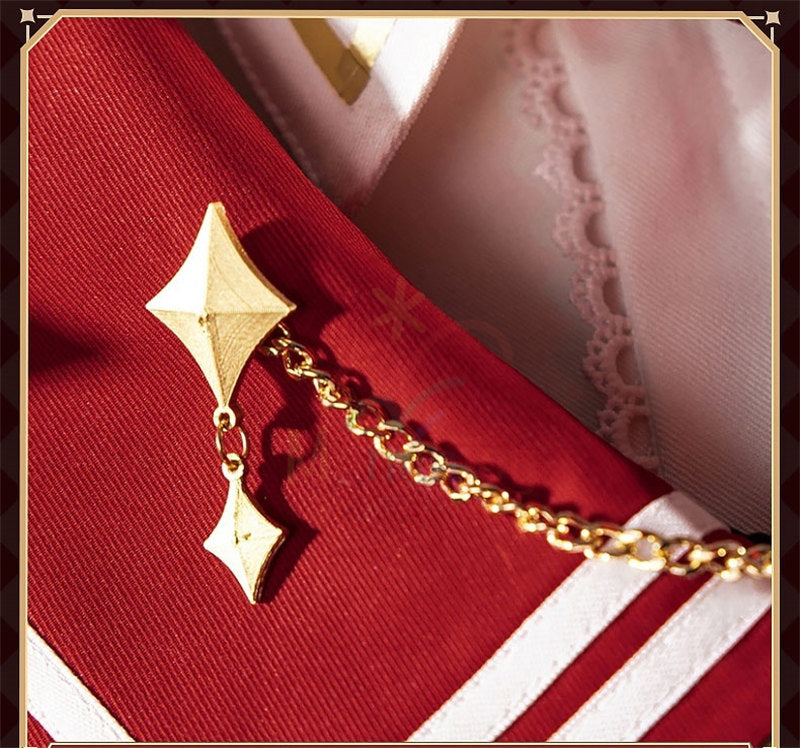 Monenjoy　魔法少女ノ魔女裁判　二階堂 ヒロ　コスプレ衣装　にかいどう ヒロ　髪飾付　まのさば　コスチューム　ワンピース　仮装