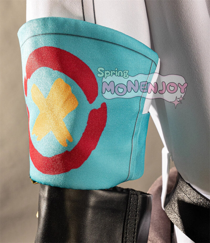 monenjoy 原神 イファ コスプレ衣装　トラロカンの竜医　花翼の集の竜医　帽子＋アクセサリー付　コスプレ　GS1389 - Monenjoy