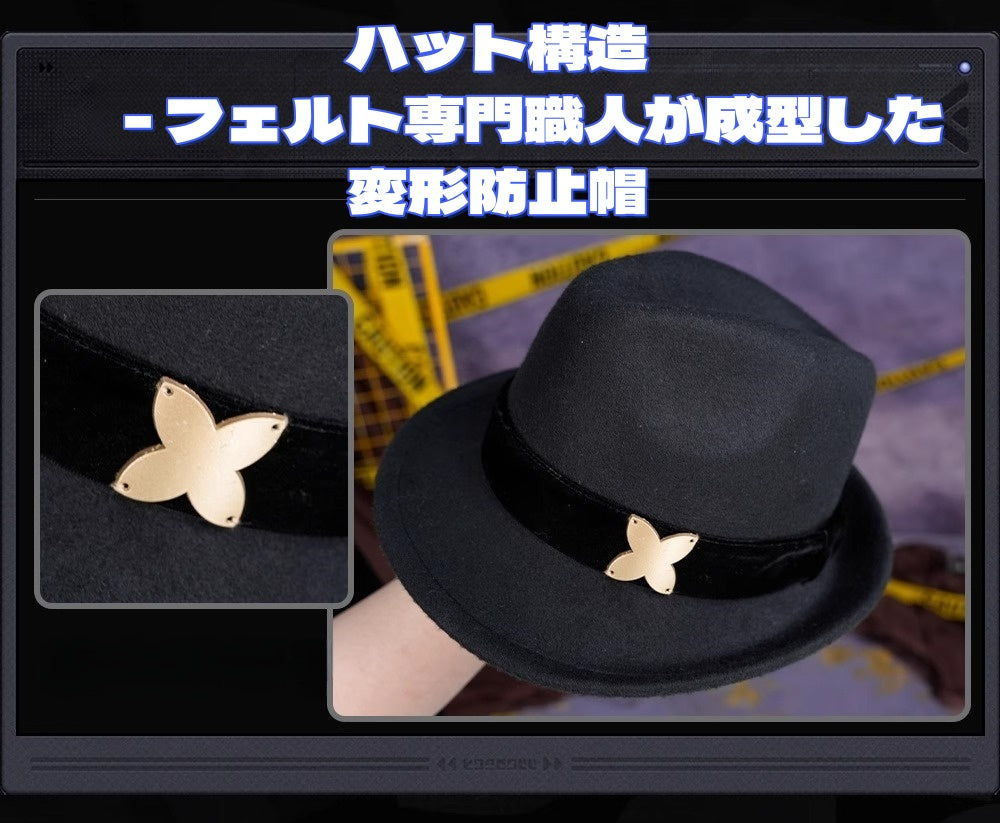 Monenjoy ゼンレスゾーンゼロ ヒューゴ コスプレ　モッキンバード ゼンゼロ　コスチューム　完全再現 - Monenjoy