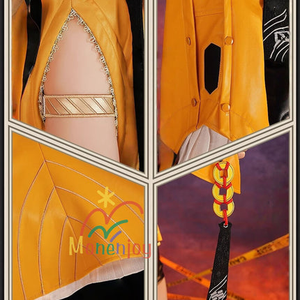 Monenjoy Zenless Zone Zero Yi Xuan ชุดคอสเพลย์ ชุดปาร์ตี้ Yishen GS1430