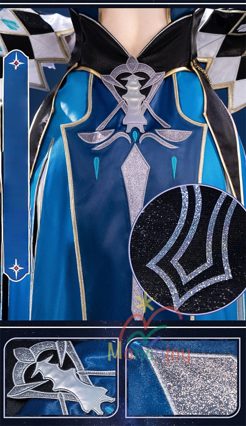 Monenjoy 崩壊スターレイル ケリュドラ コスチューム　羽根（電動可動式）　マント別途追加　 Cerydra　カイザー　ハロウィン　オクヘイマ　GS1943