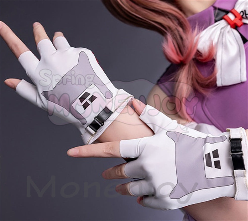 Monenjoy　アークナイツエンドフィールド アルデリア 洋服　紫色　ドレス　コスプレ衣装 Ardelia　아델리아　コスチューム Monenjoy