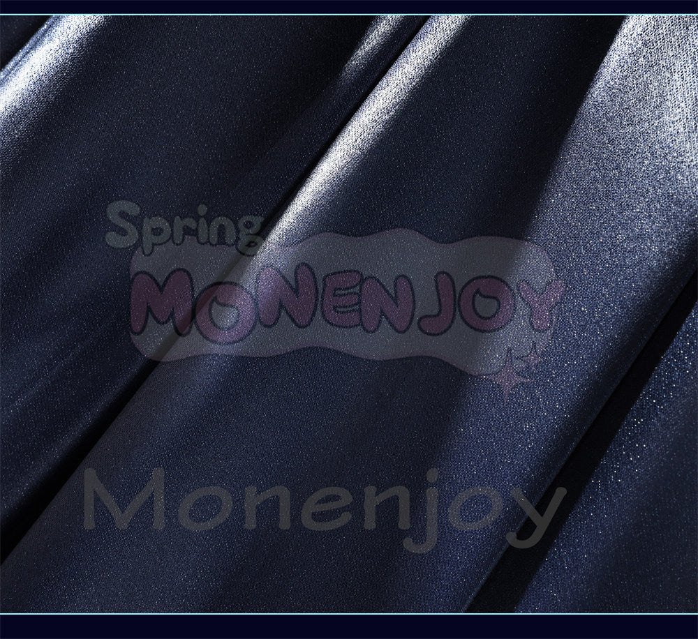 Monenjoy　原神 ローエン コスプレ 衣装  3Dプリント樹脂パーツ 氷元素 騎士団副隊長 イベント向け高品質 Monenjoy