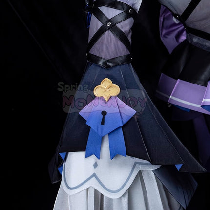 Monenjoy　崩壊スターレイル　マダムヘルタ　コスプレ衣装　礼服　帽子付　GS1374