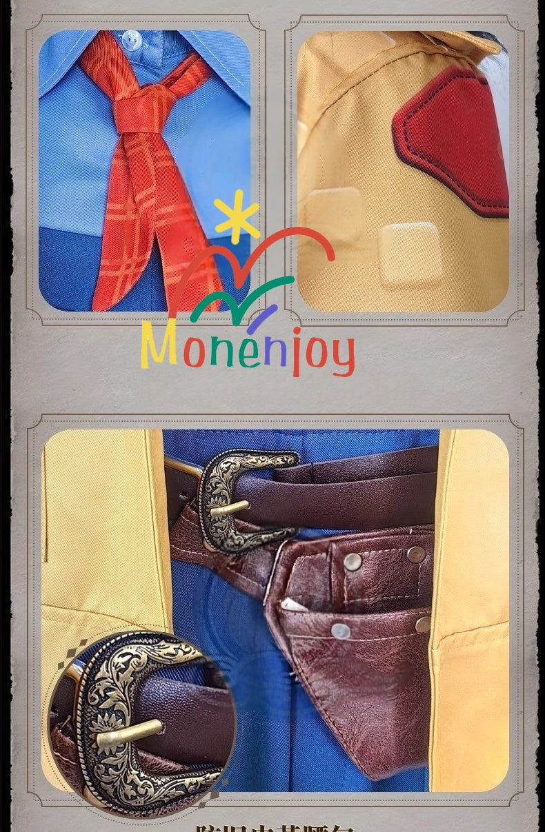 Monenjoy アイデンティティ5 火災調査員 コスプレ衣装　フロリアン・ブランド 第五人格/IdentityV 　コスチューム　イベント　帽子追加購入可能 - Monenjoy