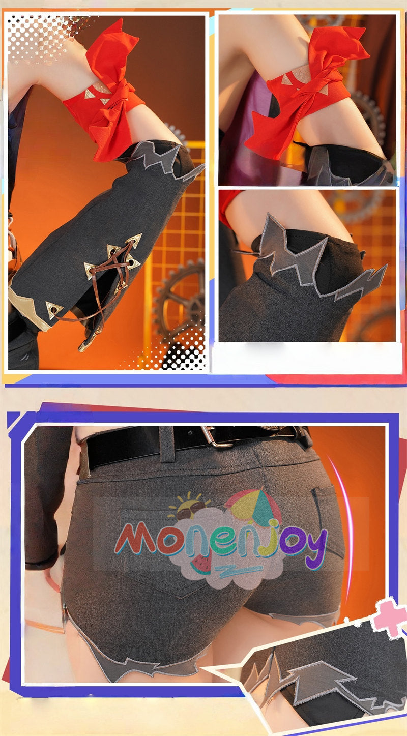 Monenjoy　原神　ヤフォダ　コスプレ　金属製神の目　ナド・クライ編　風元素　月の輪　PU手甲付　コスプレ衣装　金属製パーツ　コスチューム　27個大セット　ハロウィン