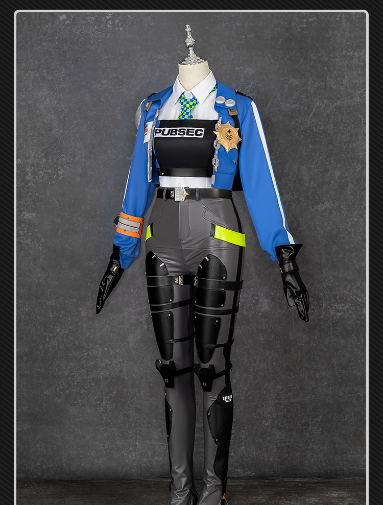 「限定在庫・完売終了」Monenjoy　ゼンレスゾーンゼロ 朱鳶 コスプレ衣装　班長 Zhu Yuan 特務捜査班　コスチューム　イベント　仮装