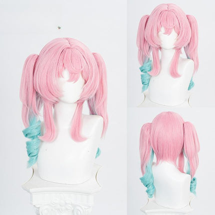 Monenjoy HonkaiStaRrail スターレイル 崩スタMMD部 ヒアンシー 微光の医師 ヒアシンシア Hyacinthia Hyacine 风堇 ウィッグ　可愛い　地雷系 カツラ　コスプレ道具　イベント - Monenjoy