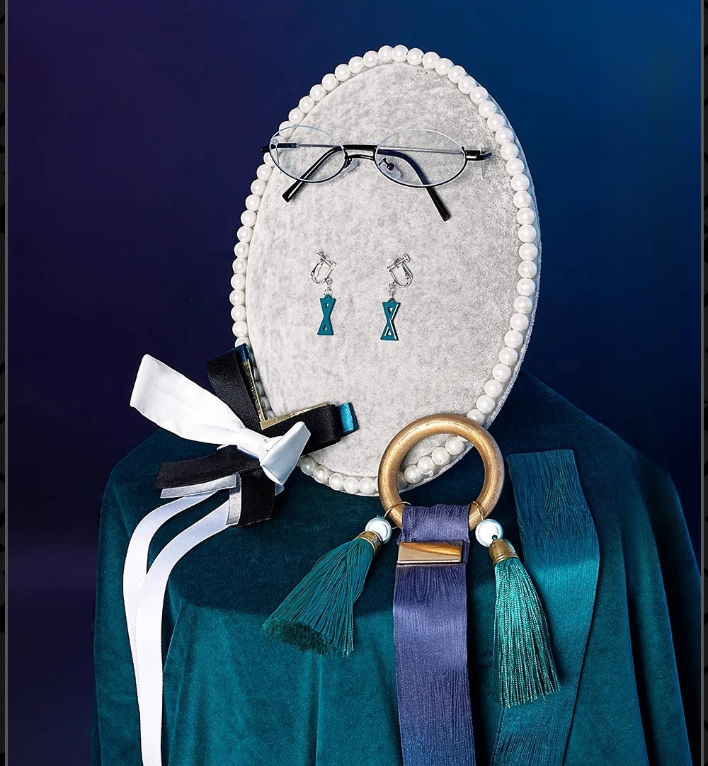 Monenjoy ゼンレスゾーンゼロ 月城柳 ゼンゼロ柳 コスプレ衣装　眼鏡＋イヤリング＋肩甲付　胸飾り送り　対ホロウ第六課　イベント　仮装　　 - Monenjoy