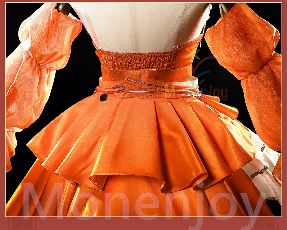 Monenjoy　原神 璀夜华宴 宵宮　コスプレ衣装　洋服　ドレス　イベント　舞台服　ワンピース　 MONENJOY