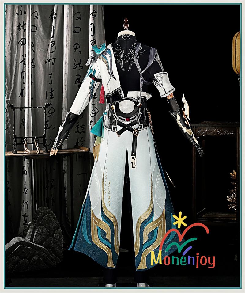 Monenjoy　崩壊スターレイル　丹恒騰荒　コスプレ衣装　龍尻尾付　手甲＋角贈り　とうこう　コスチューム　イベント　