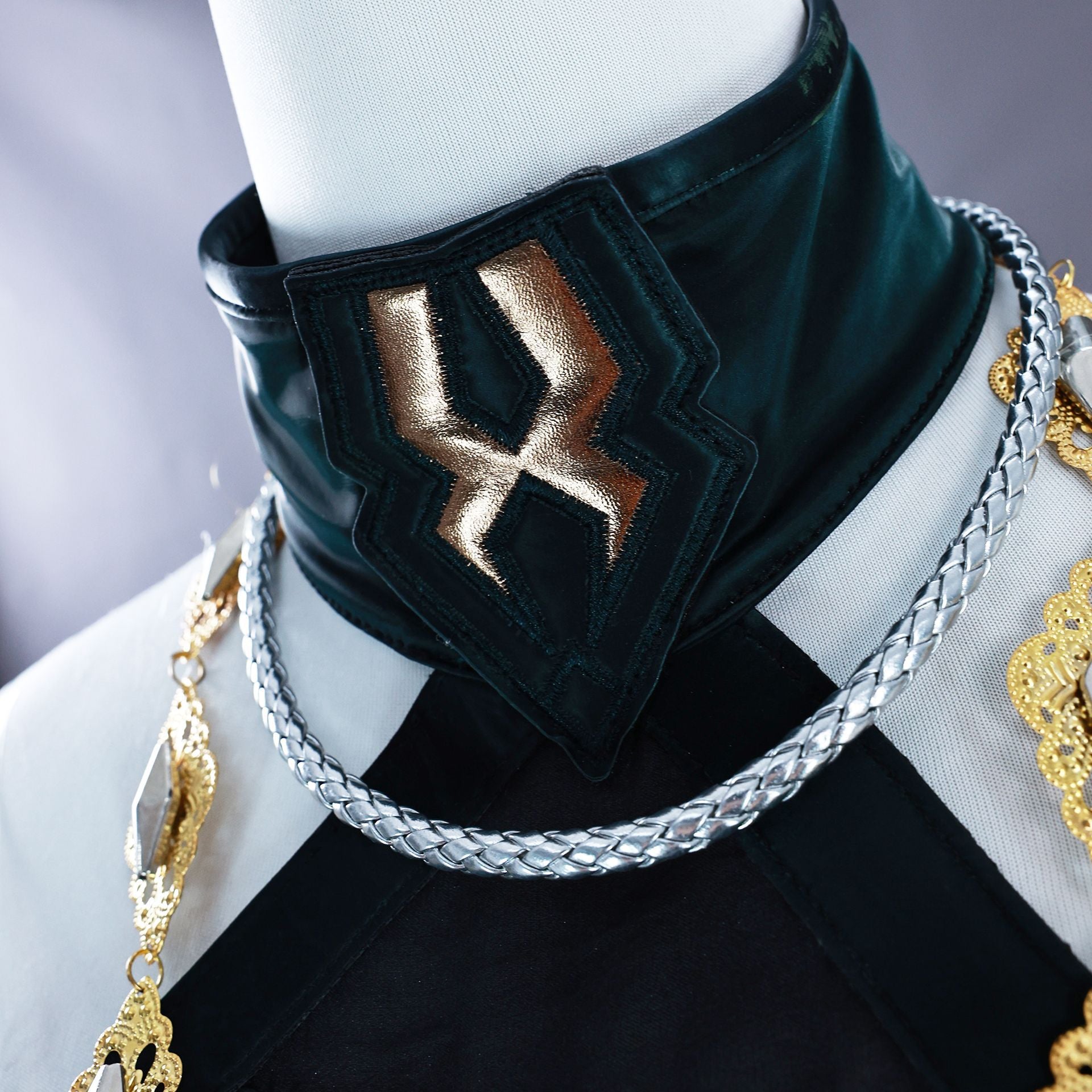 Monenjoy　原神　シロネン　コスプレ衣装　神の目付　尻尾付　ウィッグ追加　イベント　舞台服 - Monenjoy