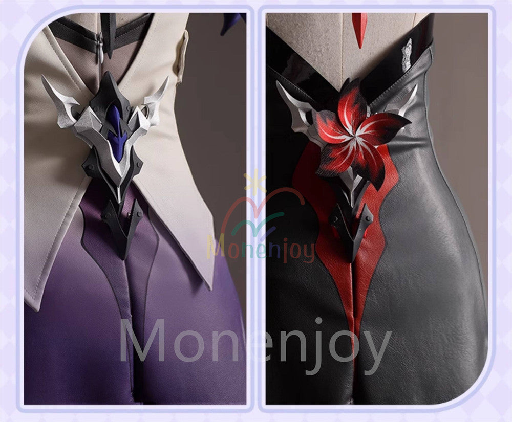 Monenjoy　崩壊スターレイル　集真赤　黄泉　コスプレ衣装　  巡海レンジャー　Acheron　Galaxy Ranger　コスチューム　豪華パーツ　 MONENJOY