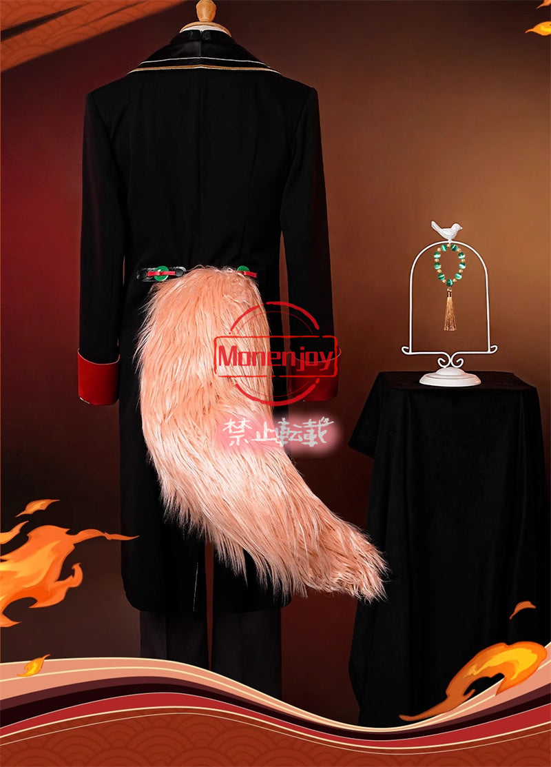 Monenjoy　崩壊：スターレイル　椒丘　中国版KFCコラボ　　仙舟「曜青」の狐族　コスチューム　イベント　コスプレ　衣装　 - Monenjoy