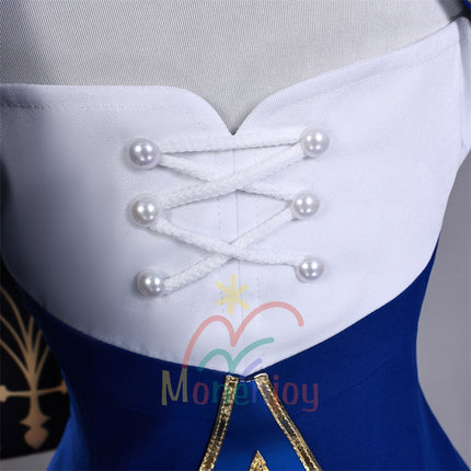Monenjoy Houkai Star Rail Fate Collaboration Saber Cosplay Costume One Piece Event 3D Print Costume GS1439