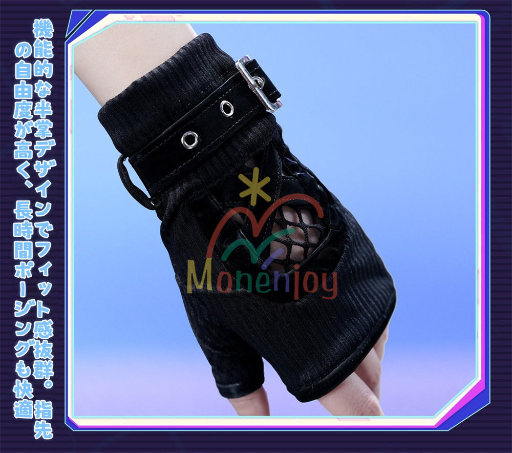 Monenjoy 崩壊スターレイル 銀狼 新Ver　二相楽園 愉悦銀狼 コスプレ衣装 金属製パーツ 舞台服 Monenjoy