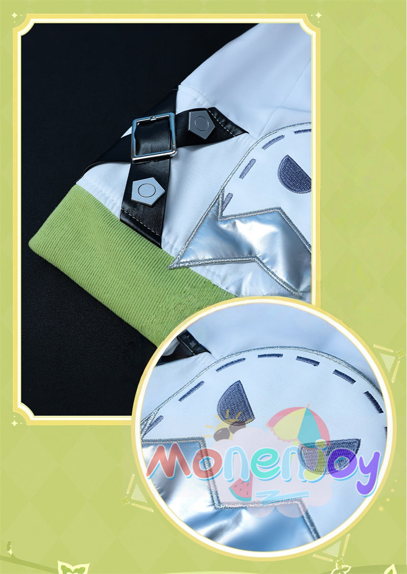 Monenjoy　原神　アイノ　コスプレ衣装　3d樹脂製パーツ　1：1レプリカ　Aino Genshin ナド・クライ編 　水元素　月の輪 コスチューム