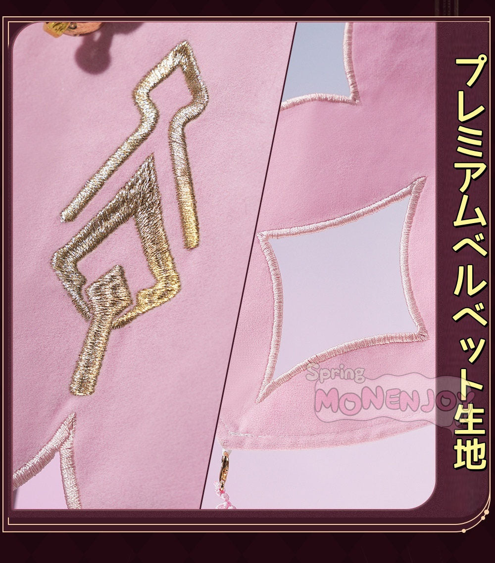Monenjoy　鳴潮　ダーニャ　コスプレ衣装　合金製パーツUp　植毛生地ドレス　礼服風　イベント舞台対応 MONENJOY