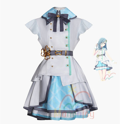 Monenjoy　プロジェクトセカイ 日野森雫  桐谷遥　コスプレ衣装　益坂女子学園  MORE MORE JUMP　舞台服　ASRUN　ライブ服　コスチューム