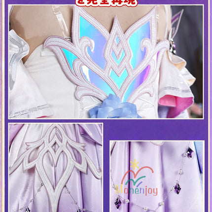 第2弾予約受付中　Monenjoy 崩壊スターレイル  キュレネ コスプレ衣装　 Cyrene  洋服　エリュシオン オンパロス編