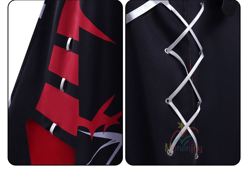 Monenjoy　 魔法少女ノ魔女裁判　紫藤アリサコスプレ衣装　囚人番号666　コスチューム　イベント　ドレス