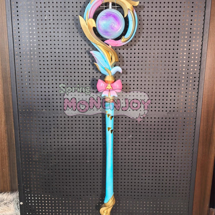 Monenjoy 崩壊スターレイル ヒアンシー 法杖　100cm　イカルン　25cm　小動物コスプレ道具　3dPLA材質　昏光の庭、オクヘイマ　アクセサリー　撮影道具　実物撮影　イベントGS1415 - Monenjoy