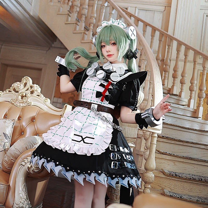 Monenjoy　ゼンゼロ　ヴィクトリア家政　カリン・ウィクスコスチューム　衣装　ゼンゼロ/ZZZ　可愛い　女の子　コスプレ　撮影衣装　コス　COS　演出　花火祭　ハロウィン　イベント　変装　学園祭 - Monenjoy