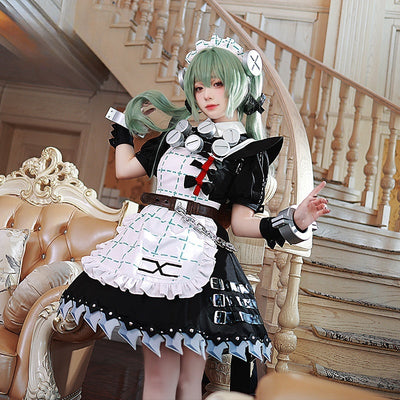 Monenjoy　ゼンゼロ　ヴィクトリア家政　カリン・ウィクスコスチューム　衣装　ゼンゼロ/ZZZ　可愛い　女の子　コスプレ　撮影衣装　コス　COS　演出　花火祭　ハロウィン　イベント　変装　学園祭 - Monenjoy