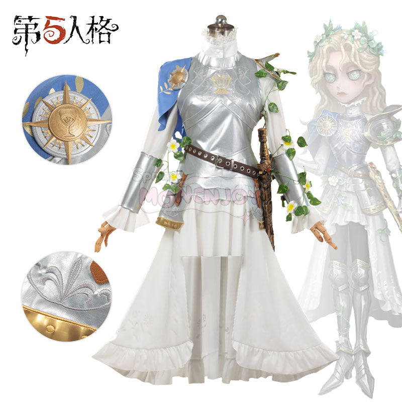 Monenjoy　アイデンティティ5　心理学者 患者 銀の騎士　コスプレ衣装　第五人格/IdentityV　イベントGS1341 - Monenjoy
