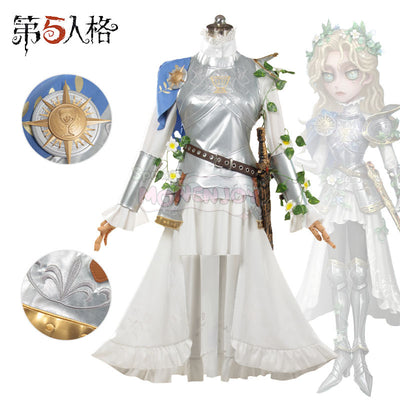 Monenjoy　アイデンティティ5　心理学者 患者 銀の騎士　コスプレ衣装　第五人格/IdentityV　イベントGS1341 - Monenjoy
