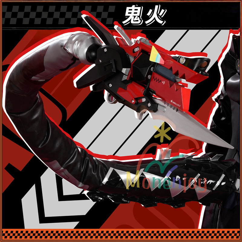 Monenjoy　ゼンレスゾーンゼロ オルペウス コスプレ衣装 鬼火　尻尾追加　ゼンゼロ　オボルス小隊　コスチューム　イベント