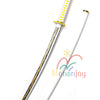 Monenjoy　鬼滅の刃　我妻 善逸 104cm 日輪刀　おもちゃ　コスプレ道具　あがつま ぜんいつ　日本刀　木刃 雷の呼吸 霹靂一閃イベント