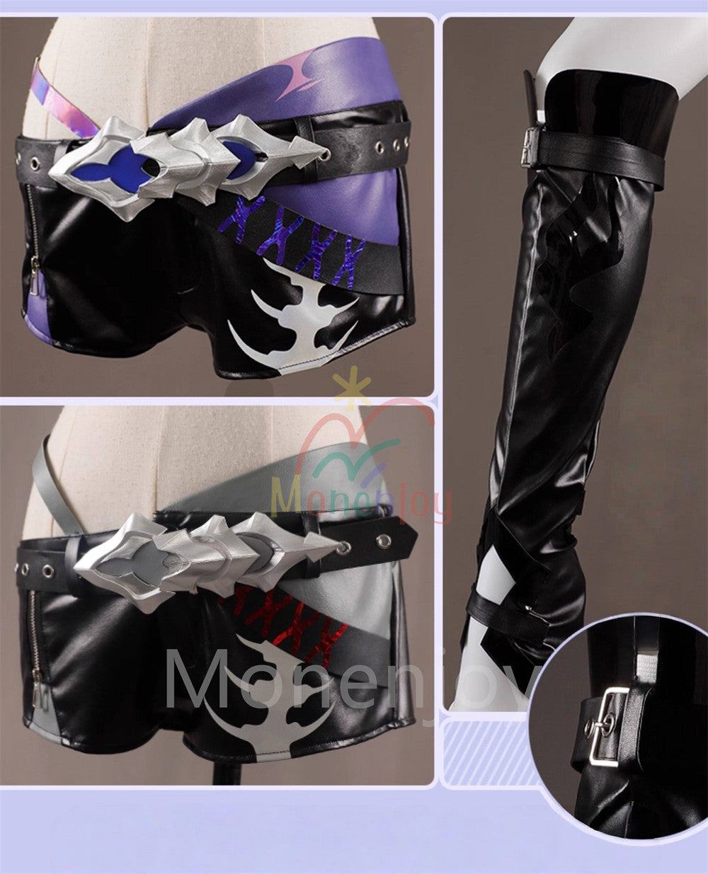 Monenjoy　崩壊スターレイル　集真赤　黄泉　コスプレ衣装　  巡海レンジャー　Acheron　Galaxy Ranger　コスチューム　豪華パーツ　 MONENJOY