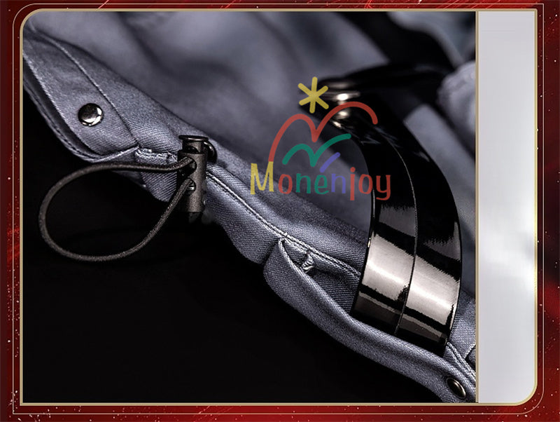 Monenjoy　鳴潮　千咲 　コスプレ衣装　JK服　WutheringWaves　おもちゃ　ハロウィン　コスチューム　髪飾り＋リボン付