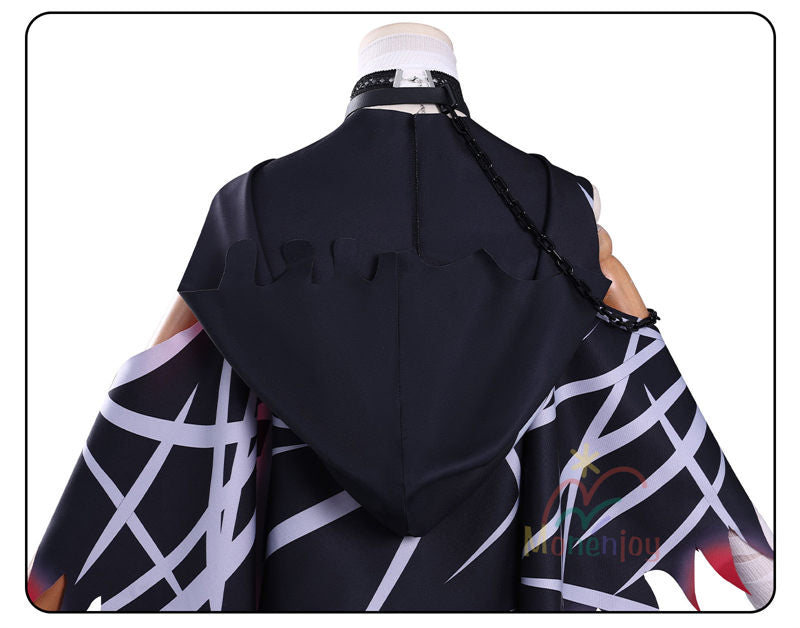 Monenjoy　 魔法少女ノ魔女裁判　紫藤アリサコスプレ衣装　囚人番号666　コスチューム　イベント　ドレス