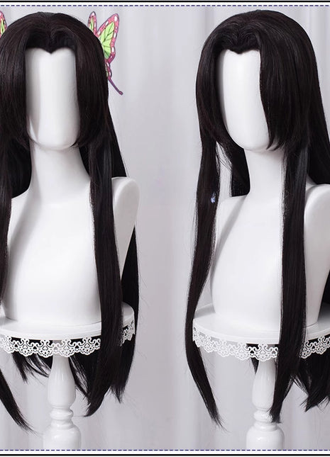 Monenjoy 鬼滅の刃 カナエ 胡蝶 しのぶ姉 ウィッグ　カツラ　Demon Slayer: Kimetsu no Yaiba 　コスプレ道具 - Monenjoy