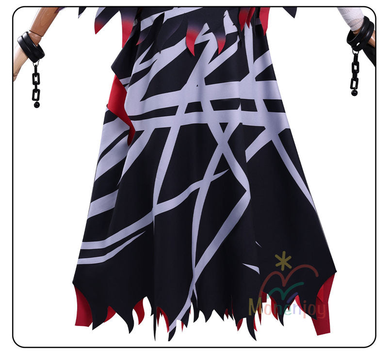 Monenjoy　 魔法少女ノ魔女裁判　紫藤アリサコスプレ衣装　囚人番号666　コスチューム　イベント　ドレス