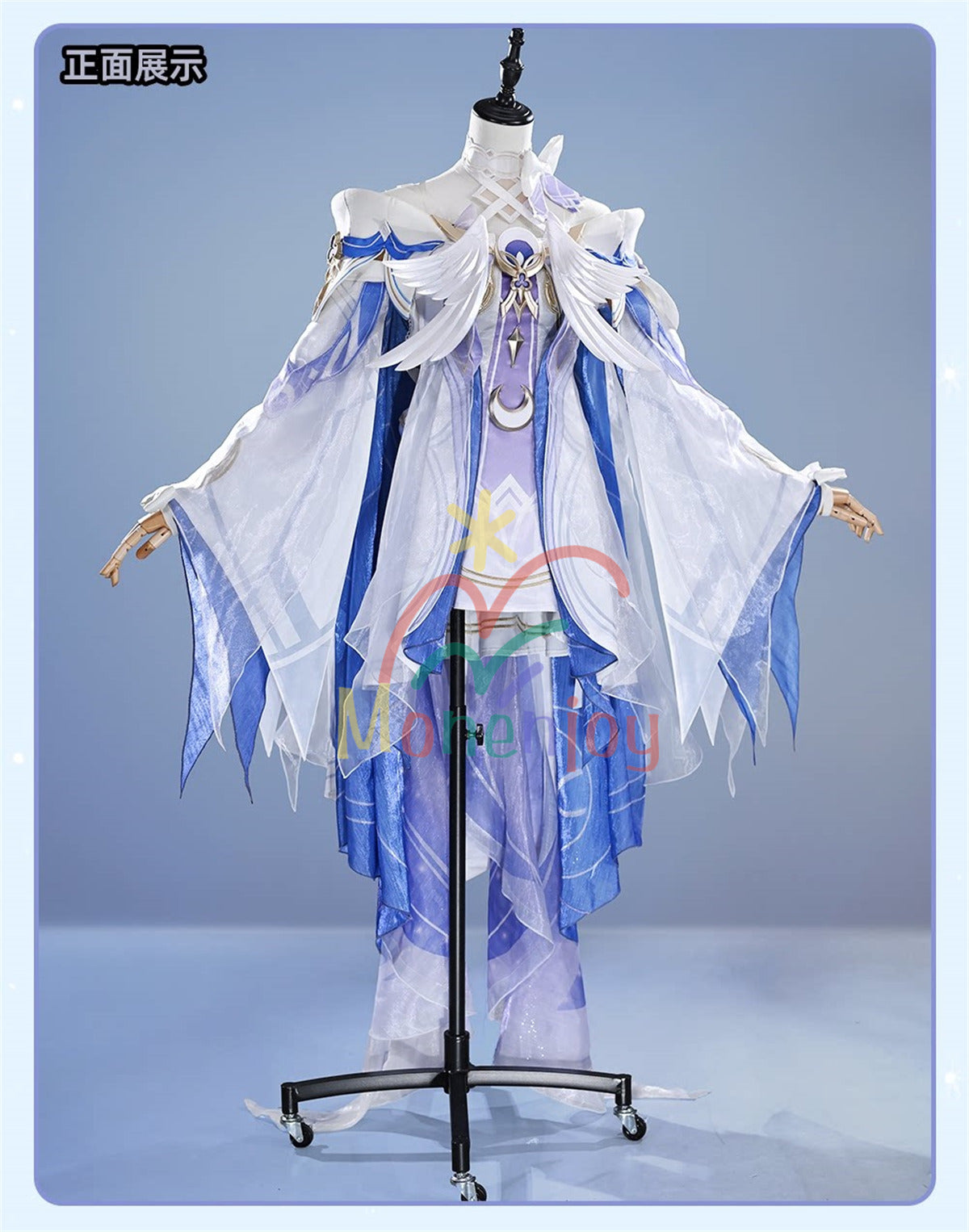 Monenjoy　原神 コロンビーナ コスプレ衣装　完全再現　金属製パーツ　フルセット　コスチューム MONENJOY