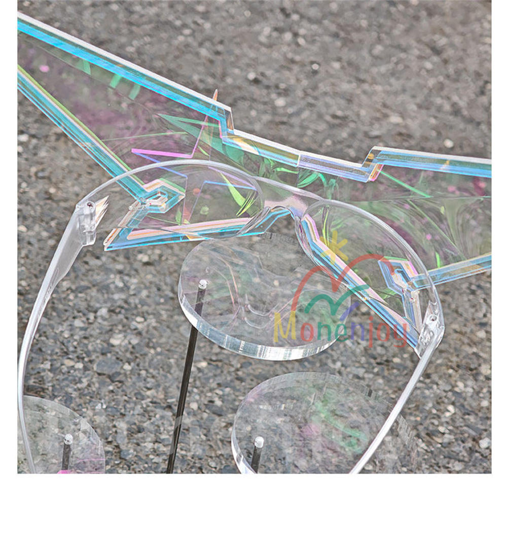 Monenjoy　崩壊スターレイル 銀狼LV.999　コスプレ道具 29.5 cm　眼鏡  二相楽園　アクリル材質　イベント MONENJOY